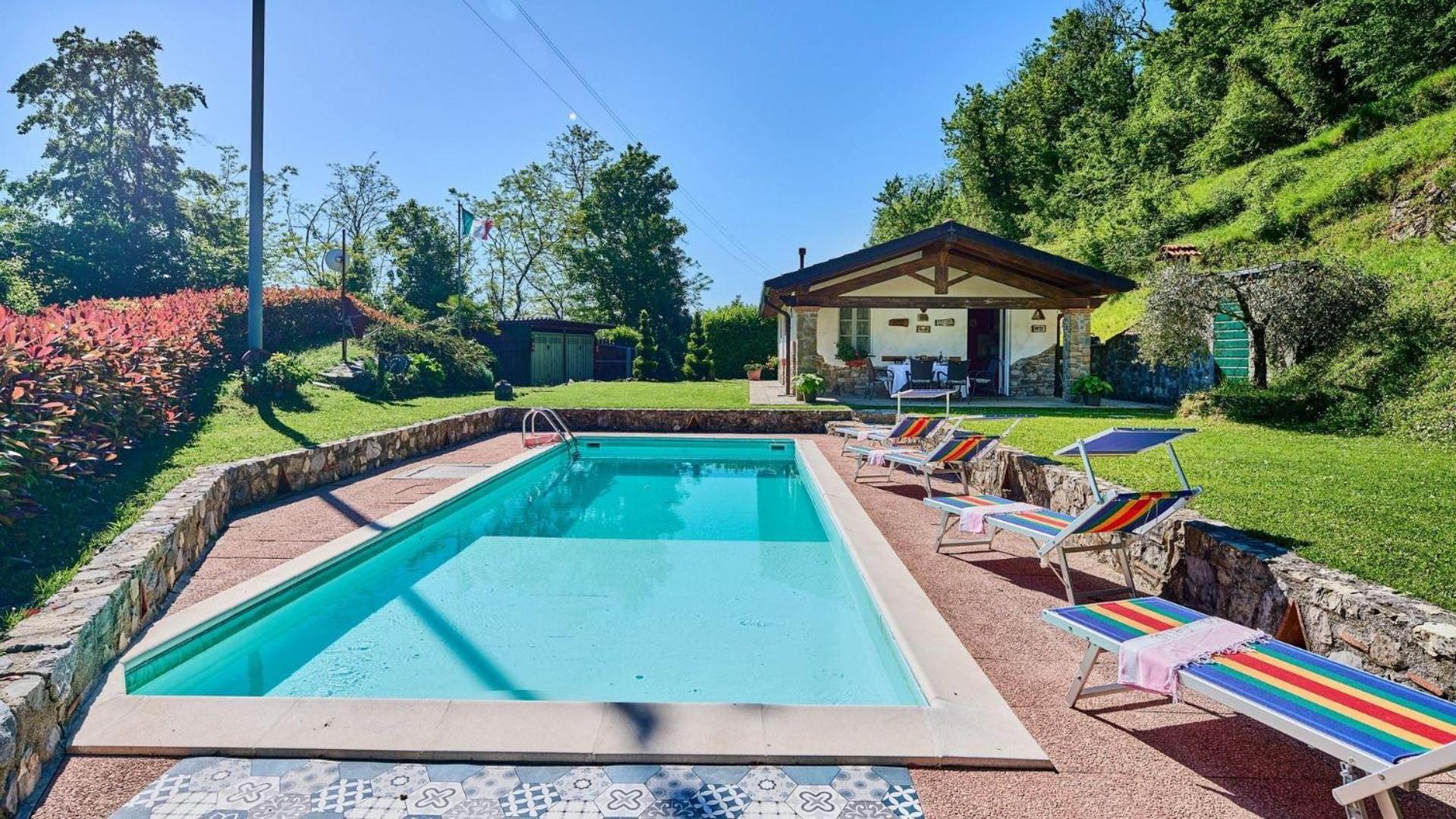 La Sella Villa Pescaglia Exterior foto