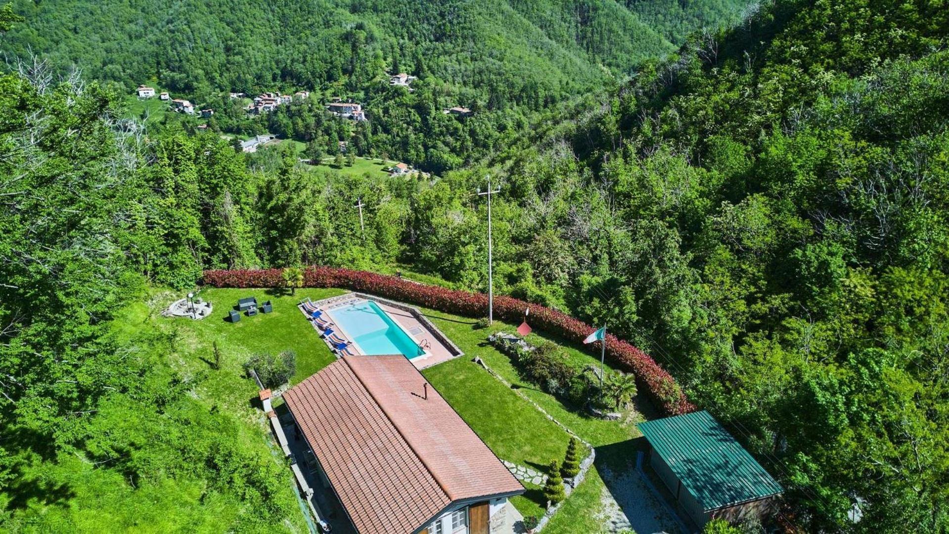 La Sella Villa Pescaglia Exterior foto