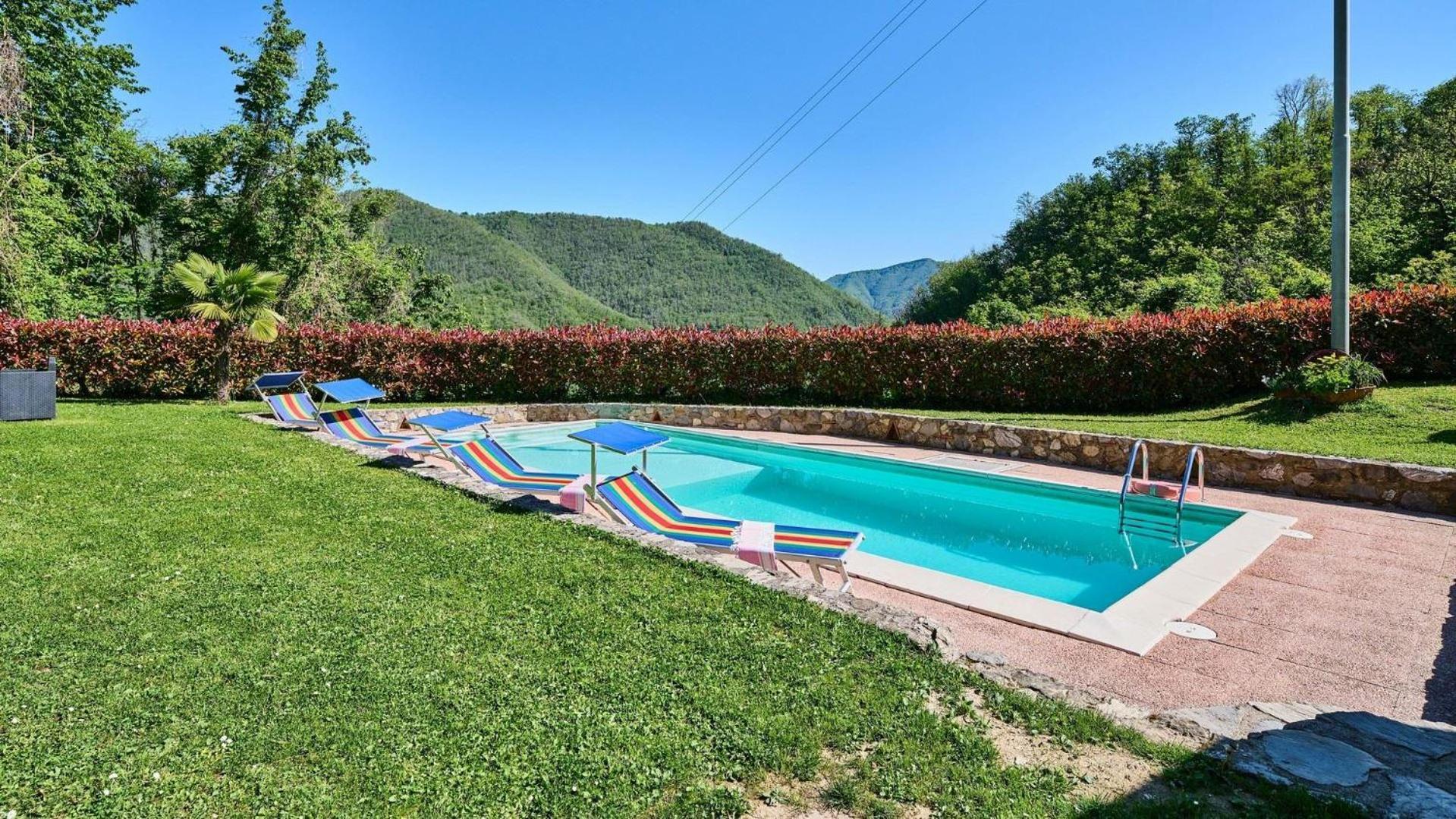 La Sella Villa Pescaglia Exterior foto