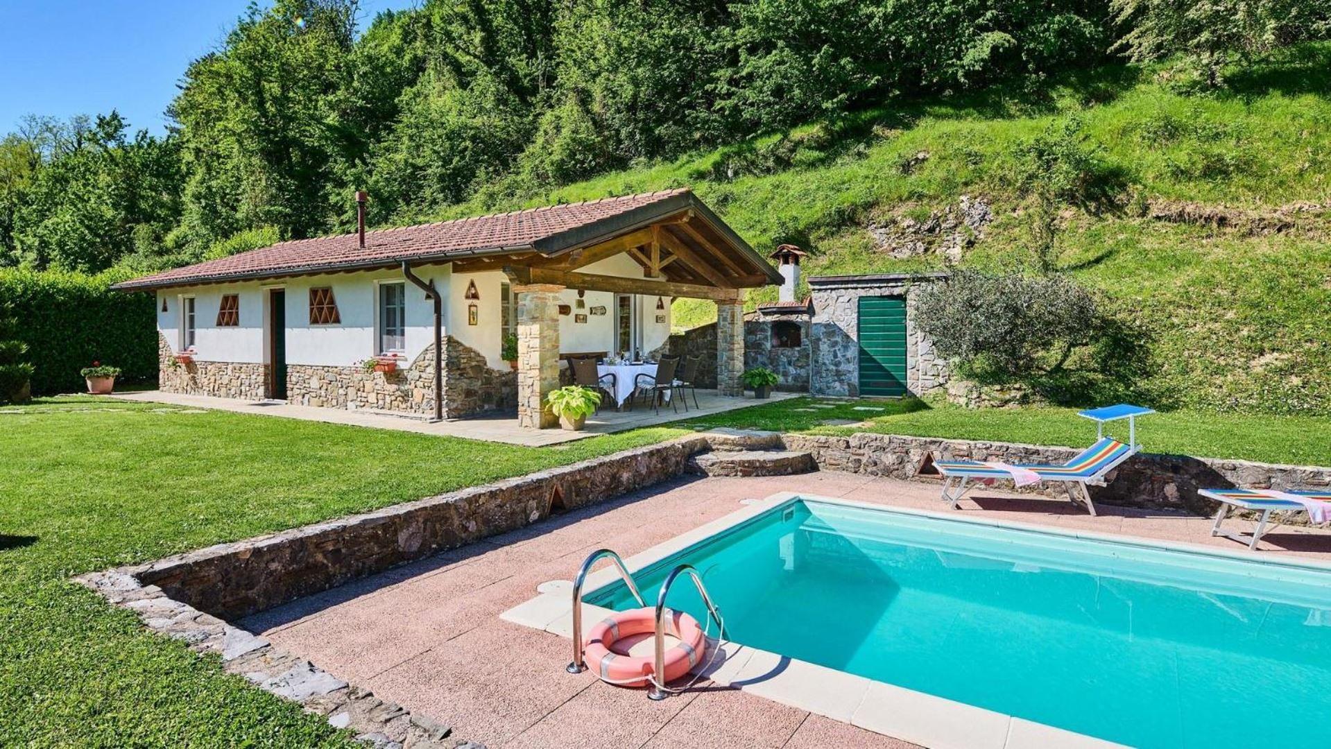 La Sella Villa Pescaglia Exterior foto
